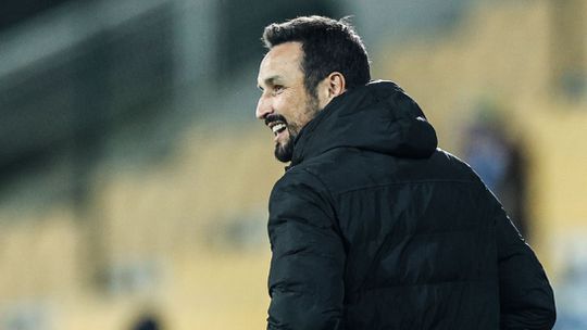 Moreirense treinou em campo sintético devido à chuva intensa