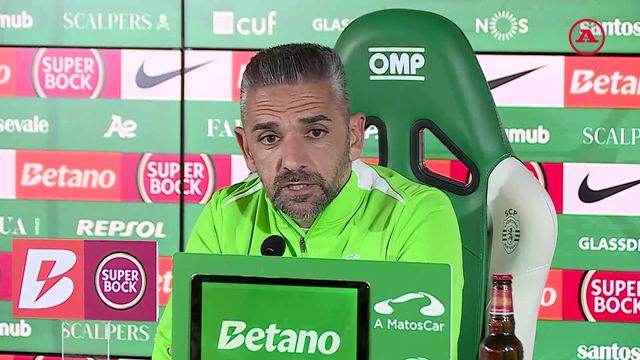 Rui Borges: «Foco-me muito no que os meus jogadores podem fazer»