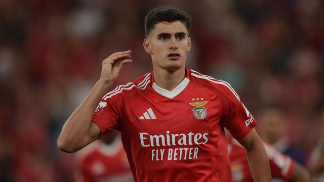 António Silva em ação pelo Benfica