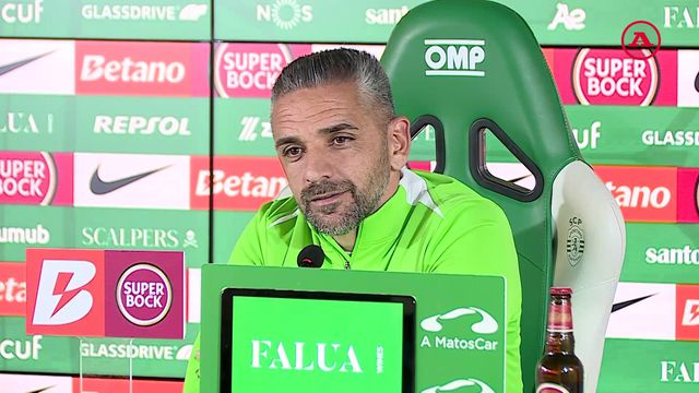 «O Rui Borges treinador está felicíssimo»