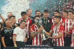 A despedida emotiva de Enzo Pérez do Estudiantes