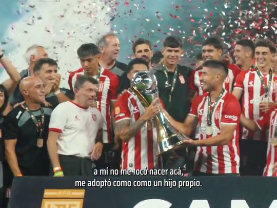 A despedida emotiva de Enzo Pérez do Estudiantes