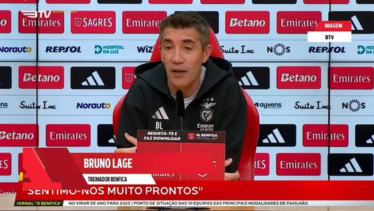 Bruno Lage e as viagens de Otamendi e Di Maria para a Argentina