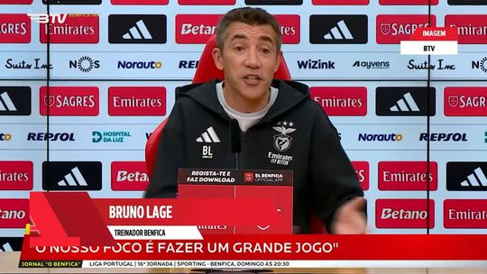 Bruno Lage e o Sporting que espera em Alvalade