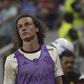 David Luiz com o equipamento do Flamengo, na condição de suplente