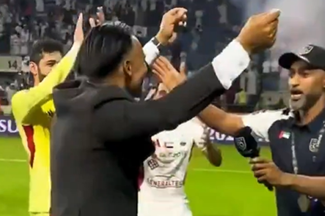 José Morais dançou no relvado