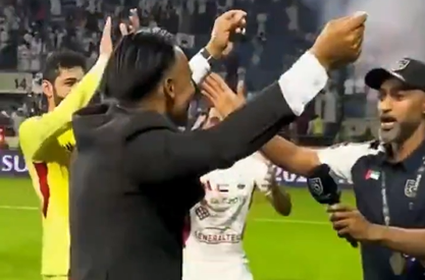 José Morais dançou no relvado