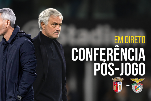 Direto: siga as conferências de José Mourinho e Carlos Vicens