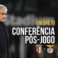 Direto: siga as conferências de José Mourinho e Carlos Vicens