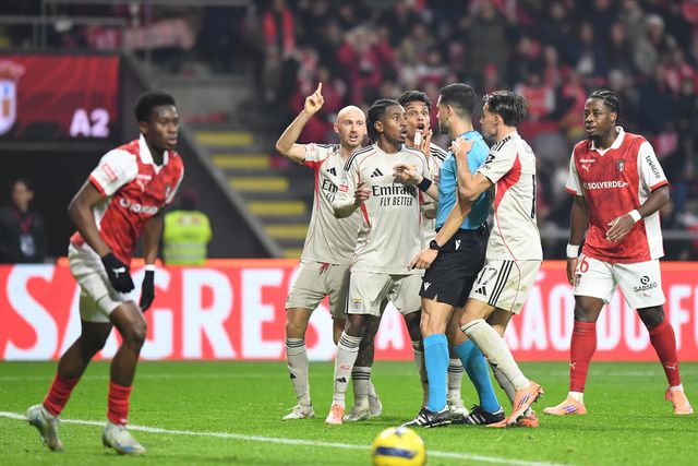 Fase do SC Braga-Benfica (Foto: Rogério Ferreira/KAPTA+)