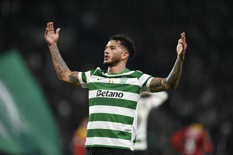 Luis Suárez adiantou o Sporting em Alvalade frente ao Rio Ave - Foto: Sérgio Miguel Santos