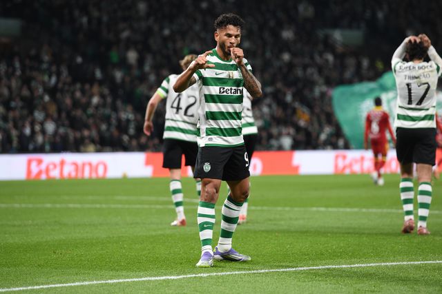 Luis Suárez a festejar golo frente ao Rio Ave - Foto: Sérgio Miguel Santos