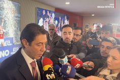 Rui Costa reage ao jogo quente em Braga