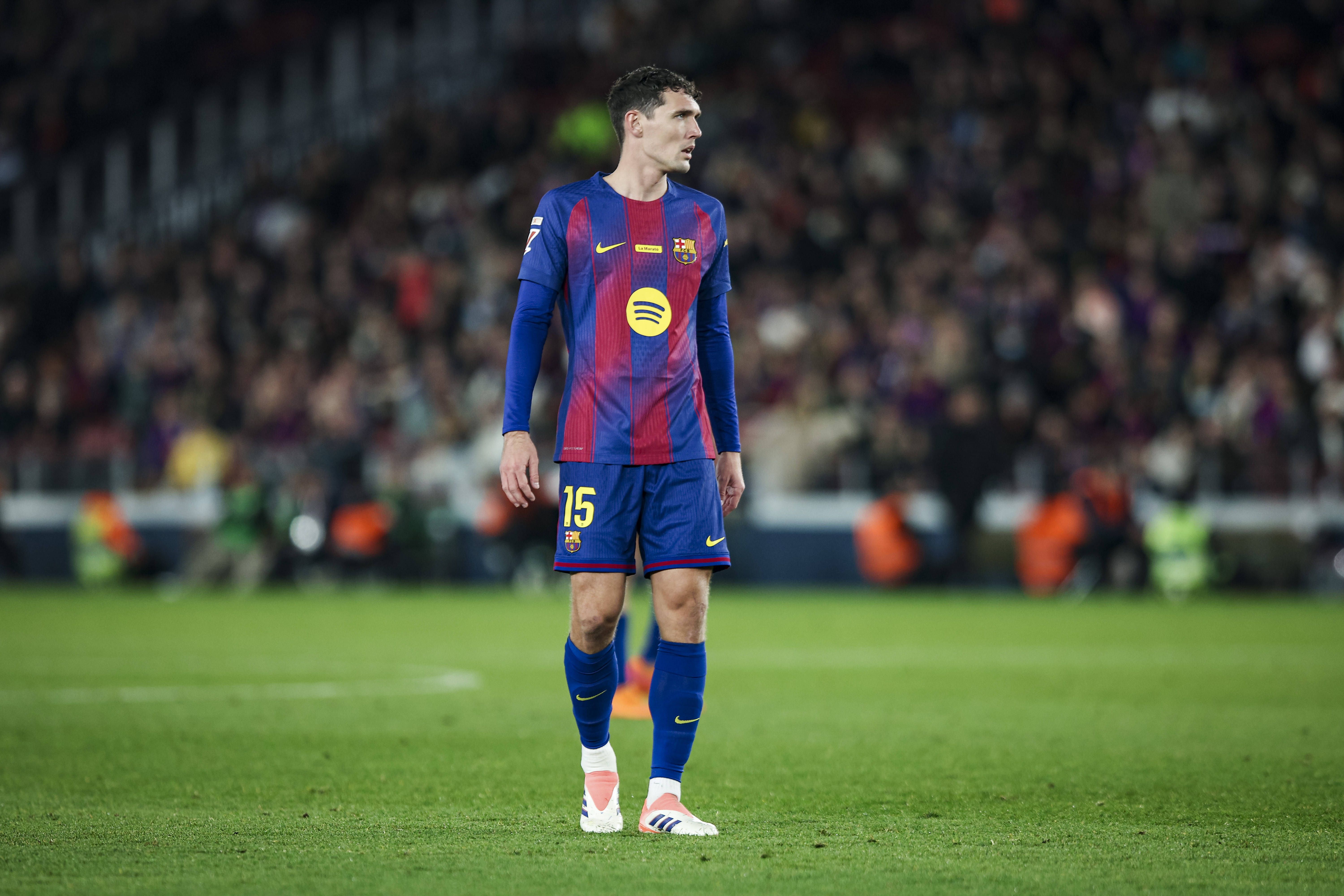 Andreas Christensen, central/médio dinamarquês de 29 anos do Barcelona