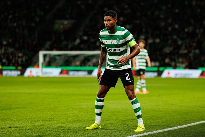 Matheus Reis, defesa brasileiro de 30 anos do Sporting