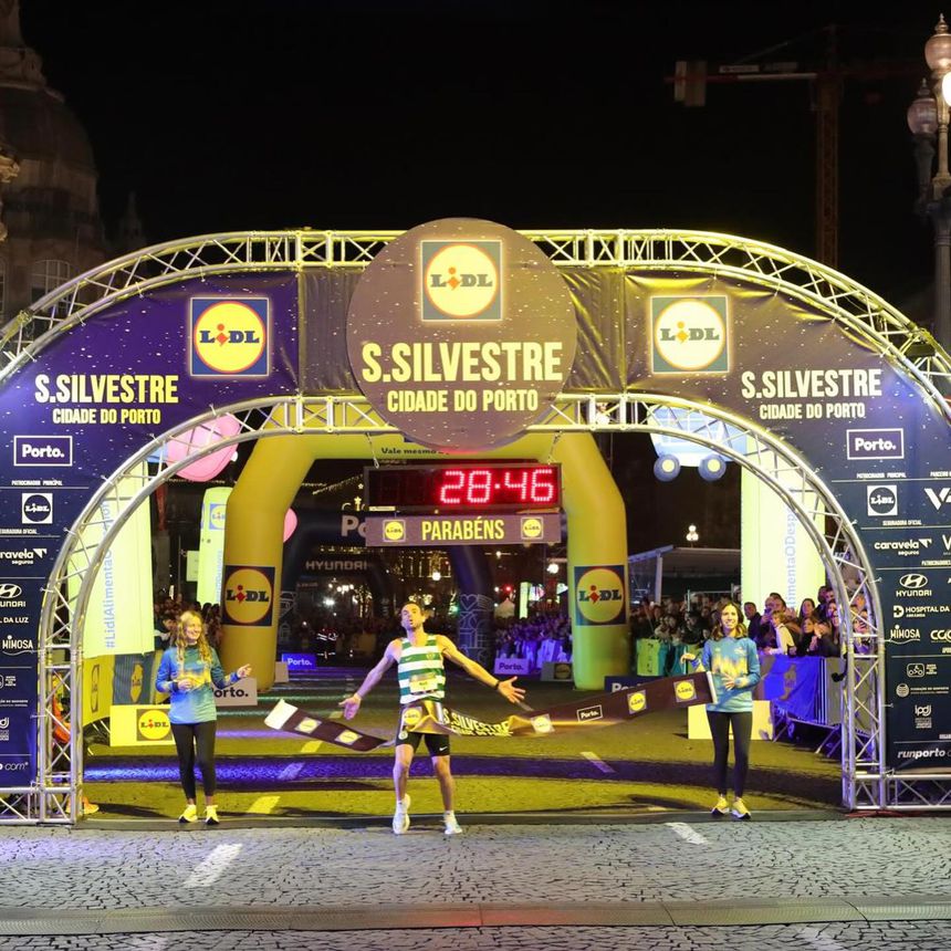 Rui Silva, vencedor da São Silvestre do Porto 2025 (foto runporto/Facebook)
