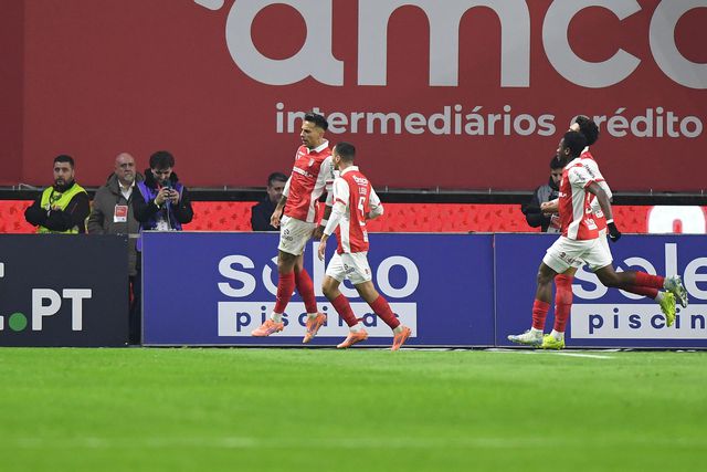 Rodrigo Zalazar marcou ao Benfica (Foto: Rogério Ferreira / Kapta+)