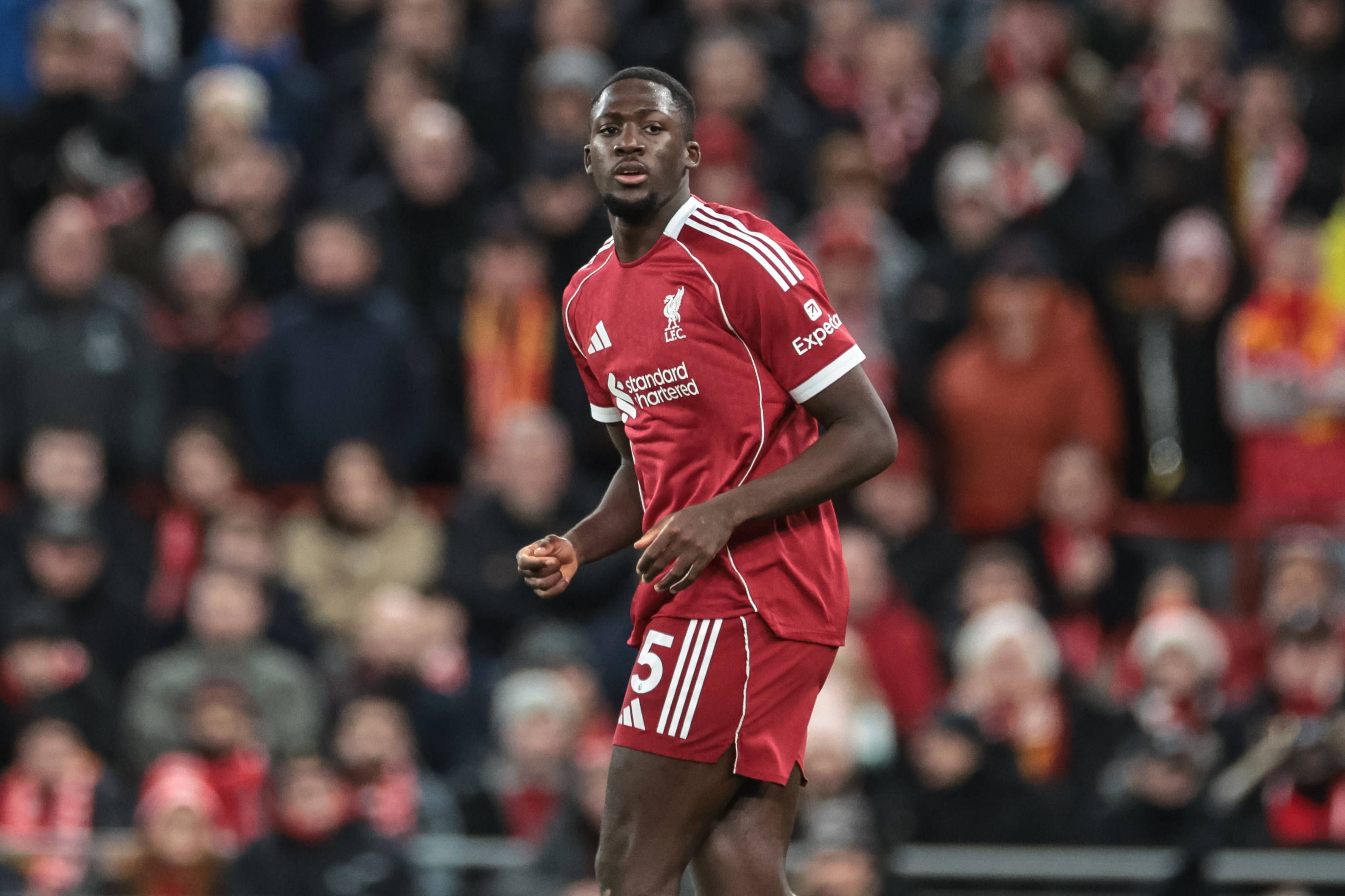Ibrahima Konaté - central francês de 26 anos do Liverpool
