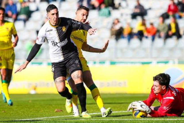 Paços de Ferreira e Farense somaram um ponto na 16.ª jornada da Liga 2. Foto - Paços de Ferreira. Foto: Liga