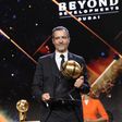 Jorge Mendes com o prémio de melhor agente em 2025 - Foto: Globe Soccer Awards