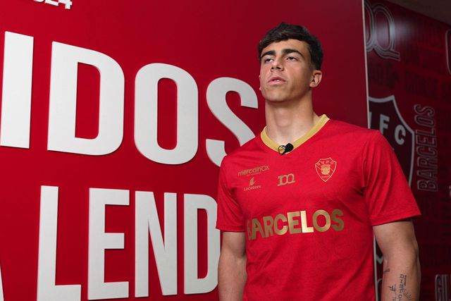 As primeiras palavras de Afonso Moreira como jogador do Gil Vicente (vídeo)