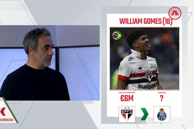 «Justifica-se a vontade do FC Porto em comprar o passe de William Gomes»