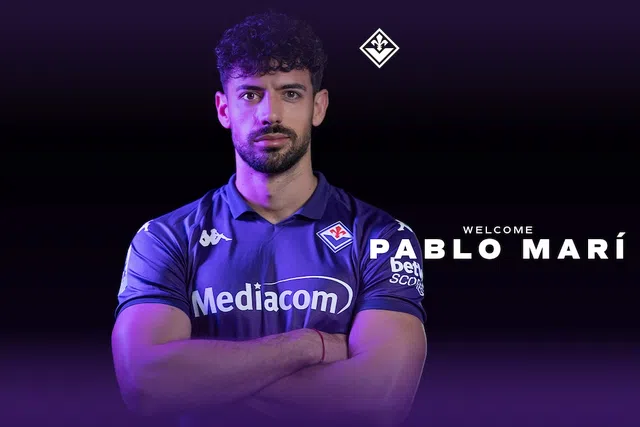 Pablo Marí é reforço da Fiorentina (Foto Fiorentina)