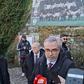Visita de comitiva do Benfica na encosta de Superga