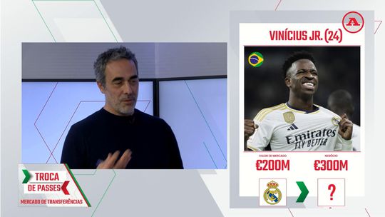 «Seria uma pena se o futebol europeu perdesse Vinícius Jr.»