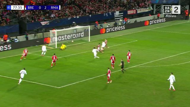 Rodrygo mais rápido e com muito mais classe que todos (vídeo)