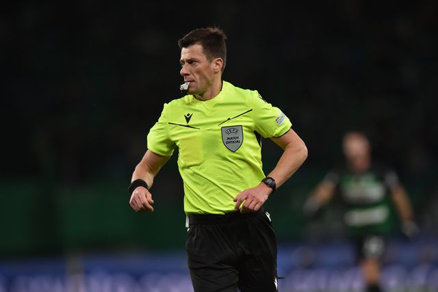 Benoît Bastien foi o árbitro do Sporting-Bolonha da UEFA Champions League (foto: Miguel Nunes)