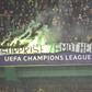 Juve Leo exibe faixa contra a UEFA, durante o Sporting-Bolonha