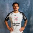 Kaio César com a camisola do Corinthians para 2026 - Foto: Corinthians