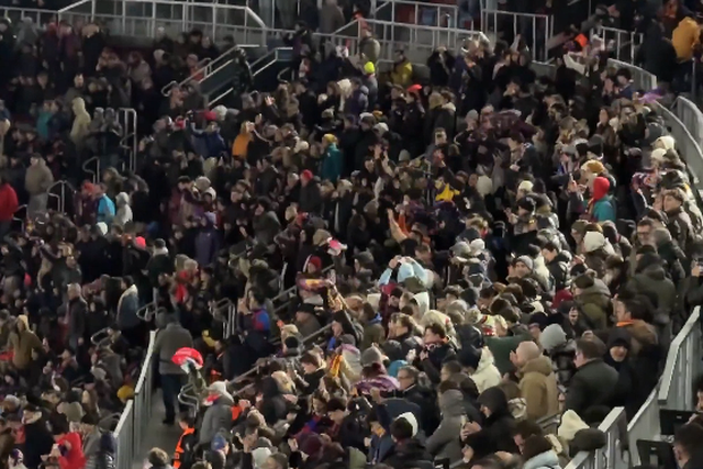 Festa em Camp Nou com golo do Sporting (D.R.)