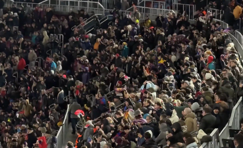 Festa em Camp Nou com golo do Sporting (D.R.)