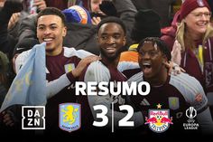 Reviravolta fantástica do Aston Villa ao Salzburgo permite fazer história (resumo)