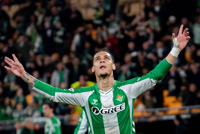 Antony a festejar golo