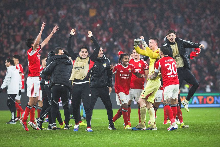 Jogo com o Real Madrid foi memorável para o Benfica e para todos os benfiquistas — Foto: IMAGO