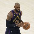 LeBron James, basquetebolista dos Los Angeles Lakers, de 41 anos