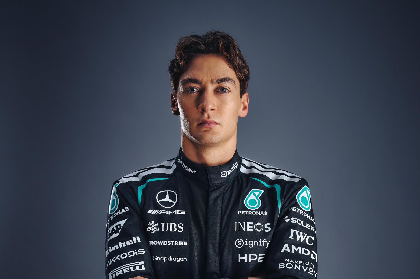 George Russell, piloto da Mercedes - Foto: Mercedes