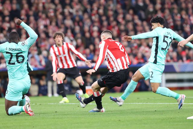 Oihan Sancet marcou pelo Athletic Bilbao ao Sporting logo aos três minutos