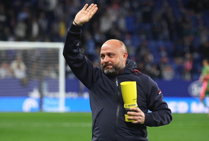 Manolo González, eleito o melhor treinador da LaLiga no mês de dezembro