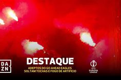 Adeptos lançam fogo de artifício e adiam segunda parte do Go Ahead Eagles-SC Braga