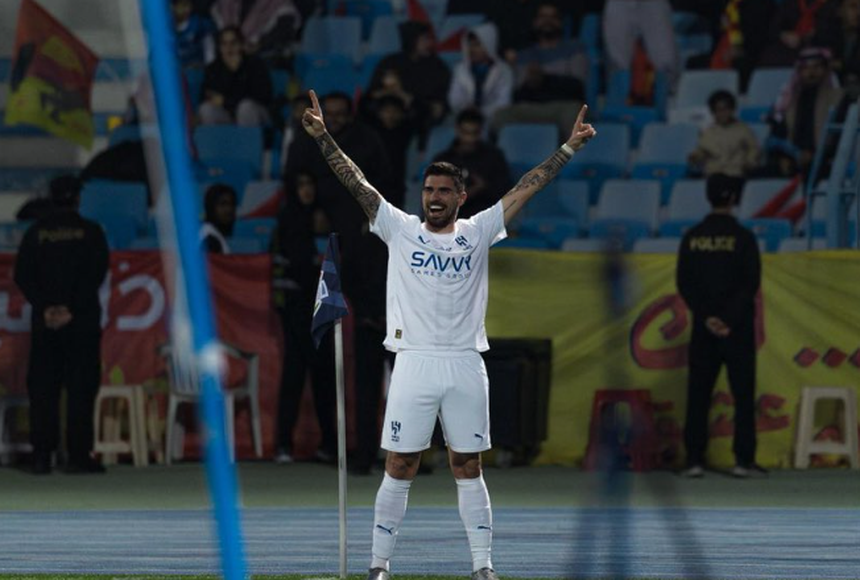 Rúben Neves a celebrar mais um golo pelo Al Hilal - Foto: Al Hilal