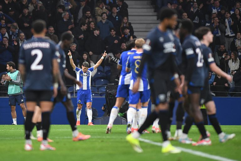William Gomes bateu o canto que deu o 2-1 para o FC Porto.  Foto: Rogério Ferreira/Kapta+
