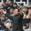 Unai Emery, treinador do Aston Villa