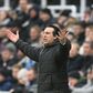 Unai Emery, treinador do Aston Villa