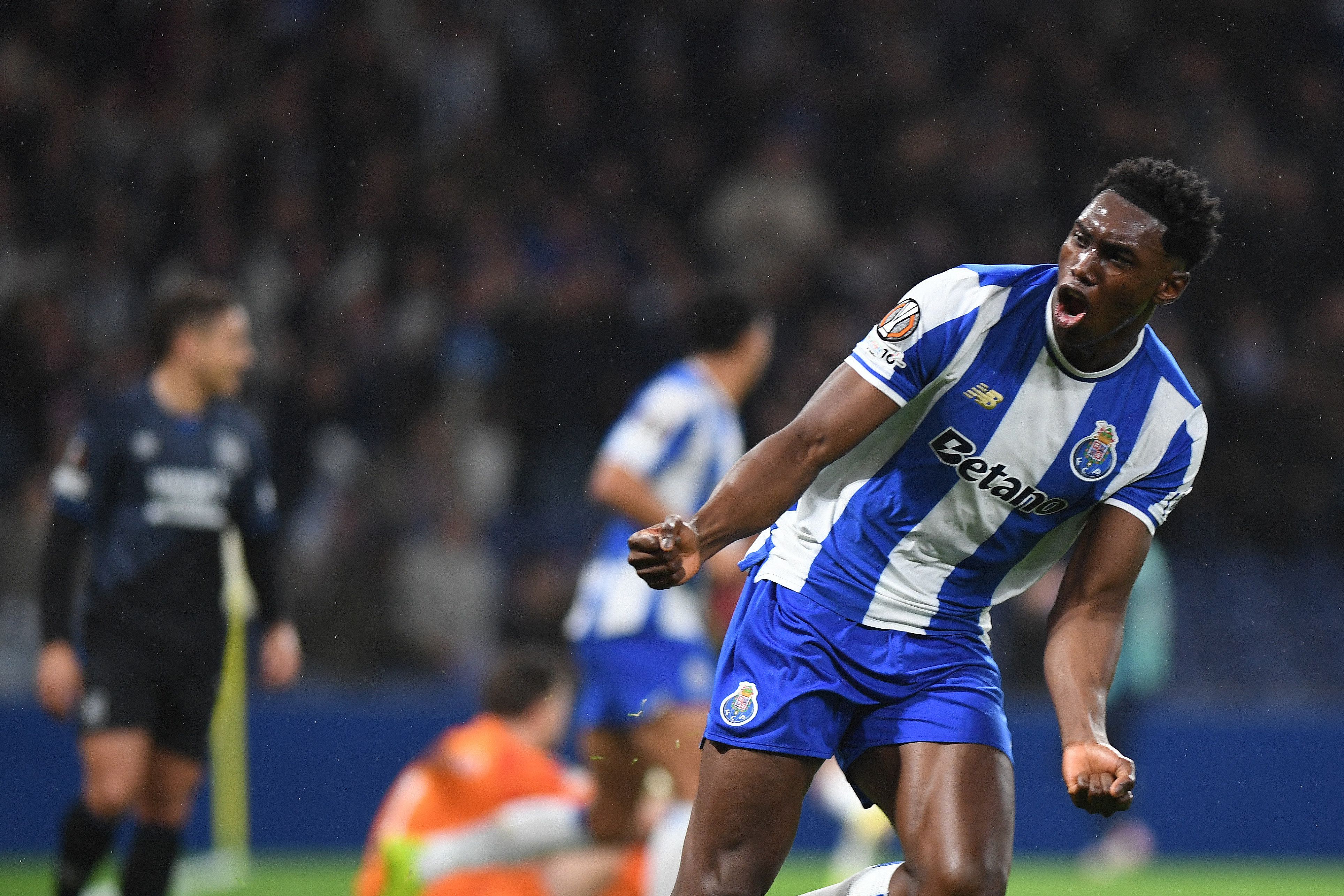Samu festeja golo no Dragão.  Foto: Rogério Ferreira/Kapta+
