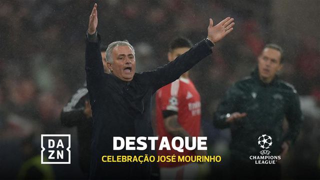 Mourinho celebrou golo de Trubin com apanha-bolas do Benfica