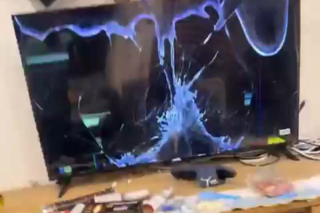 Adepto do Marselha parte televisão com golo de Trubin